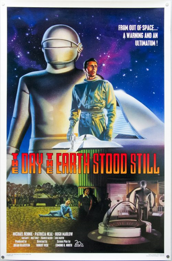 Movie poster - The Day the Earth Stood Still