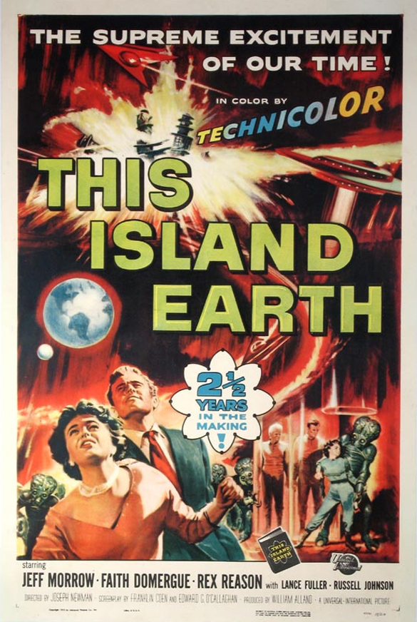 Movie poster - This Island Earth