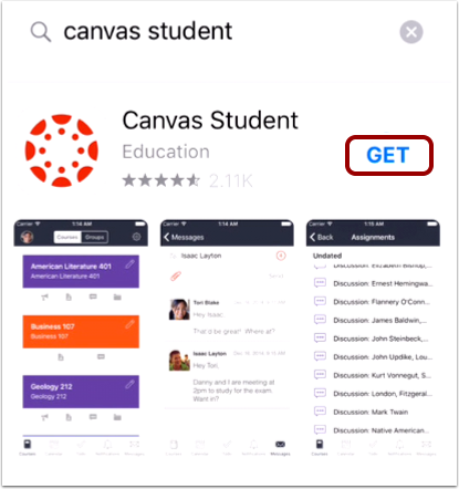 Canvas Student App