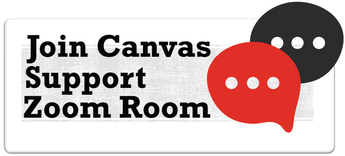 Join Canvas Support Zoom Room