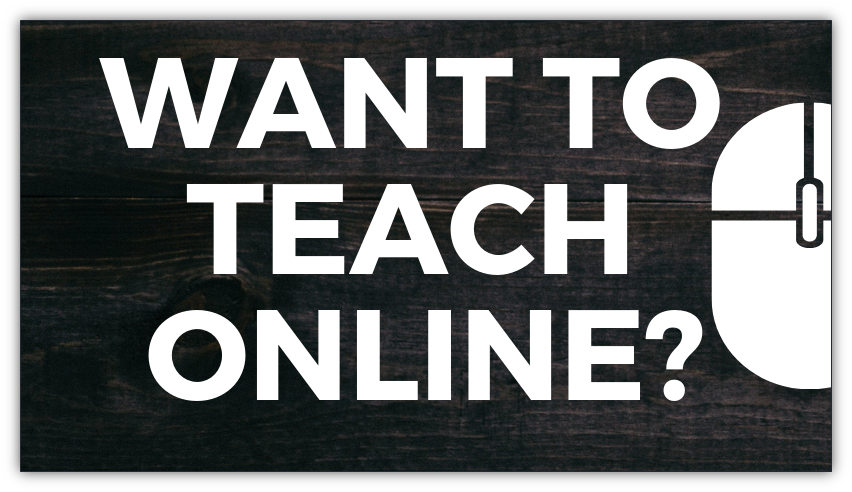 Want to Teach online