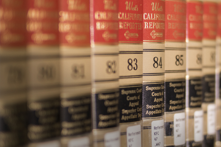 Supreme Court Law Books. 