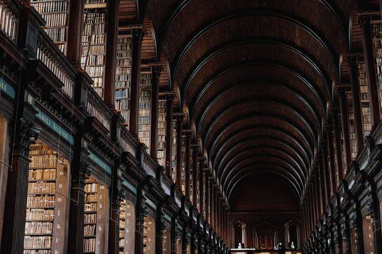 Beautiful historic library.