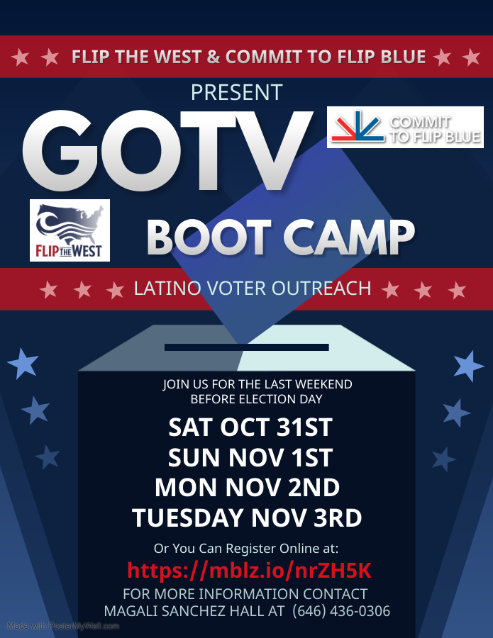gotv bootcamp flyer