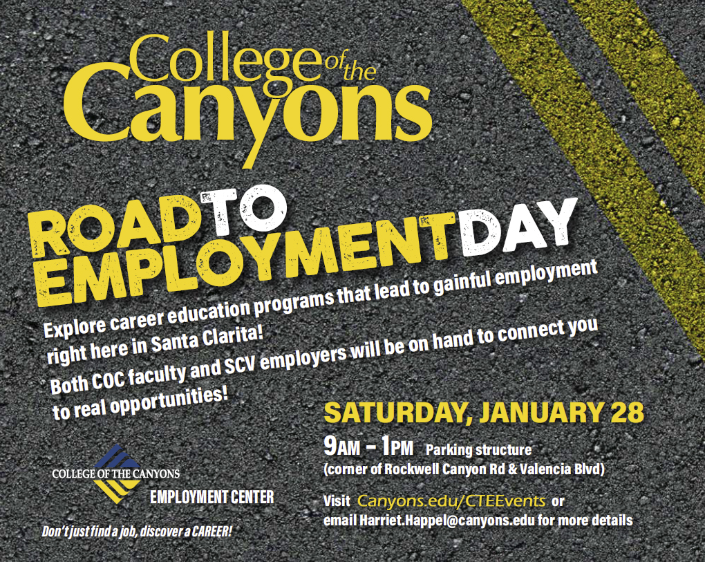 CTE Event - Road to Employment Day, January 28, 2023 
