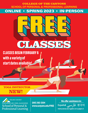 Spring 2023 Schedule of Classes