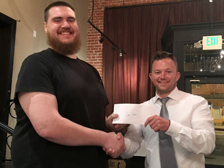  Land Surveying Student Scholarship Recipient:Chris Donkin 