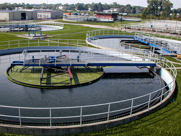 Water treatment plant.