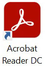 Adobe Acrobat Reader DC Icon