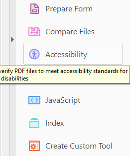 Select Accessibility