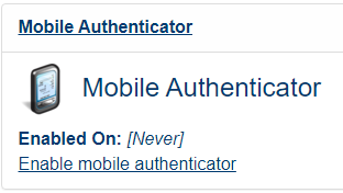 Mobile Authenticator