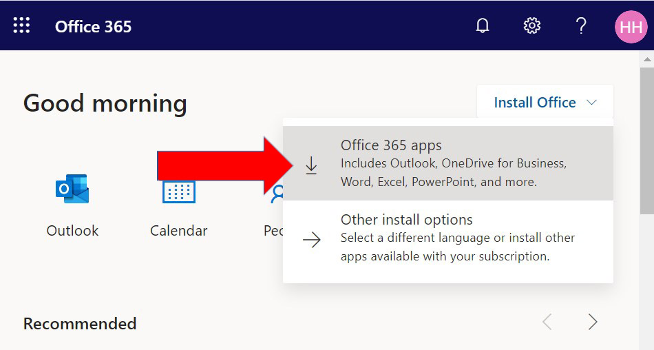 Office 365 apps