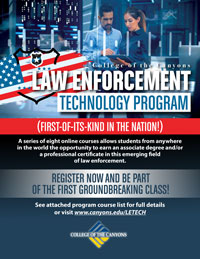 Thumbnail of Law Enforcement Technology Program flier