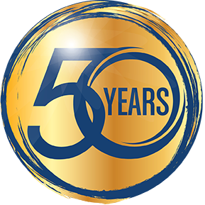 50th anniversary logo icon