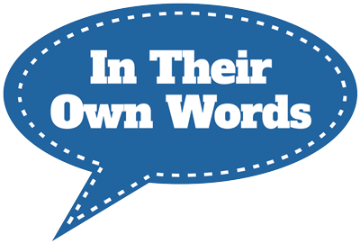 In Their Own Words logo