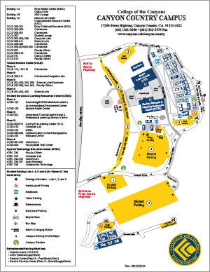 Canyon Country Campus Map