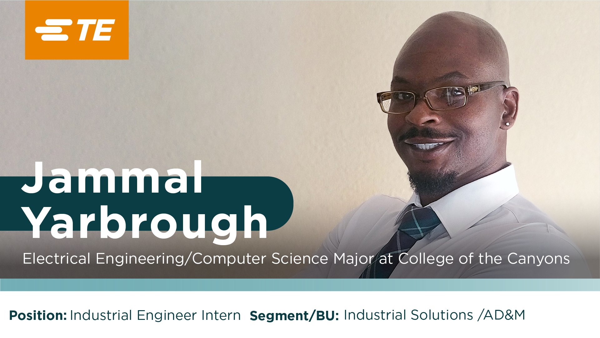 Jammal Yarbrough, Electrical Engineering/Computer Science Major at College of the Canyons