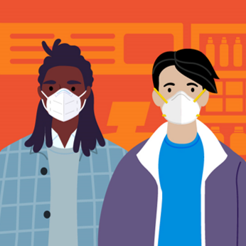 Wearing a mask is a great way to reduce the spread of respiratory infections, including COVID-19. When you wear a mask that fits and filters well, you can protect yourself and the people around you.