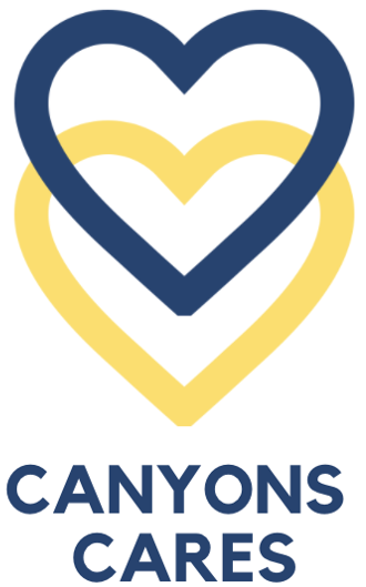 Canyons Cares Logo (two overapping hearts)
