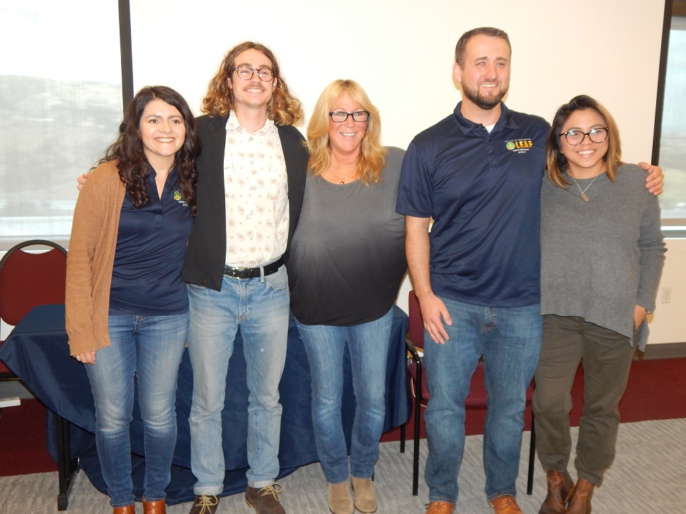 group photo of the LEAP communication and promotion team