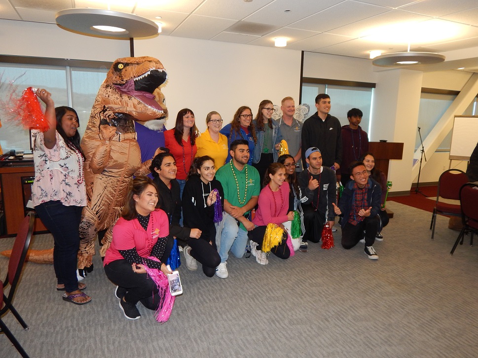 group photo of the LEAP Student Success team