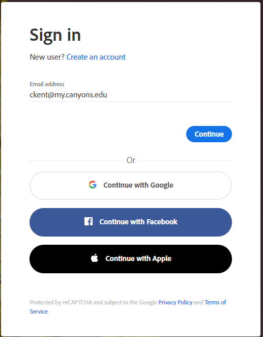 MyCanyons Email