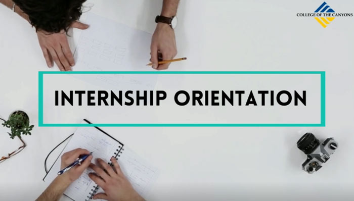 Internship Orientation