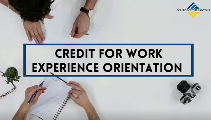 Work Experience Orientation