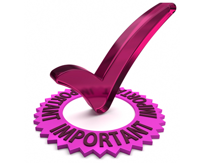 Magenta check mark