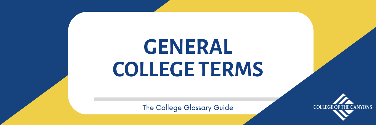 General College Terms