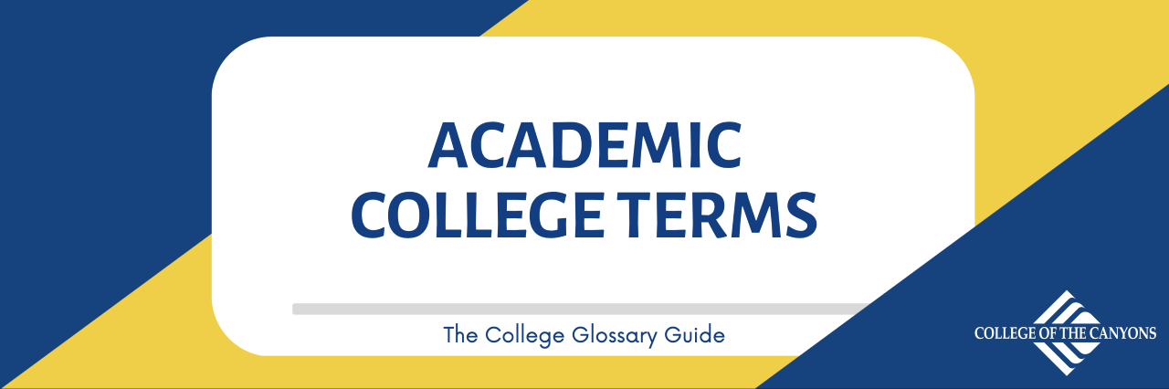 Academic College Terms