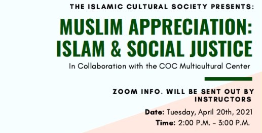 Muslim Appreciation Series: Islam and Social Justice 