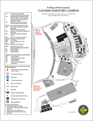Valencia West Campus Map Outreach Campus Tours