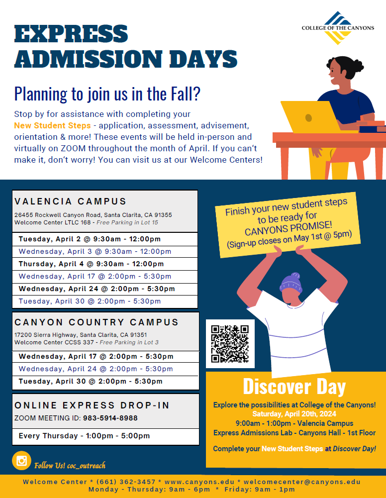 Express Admission Days
