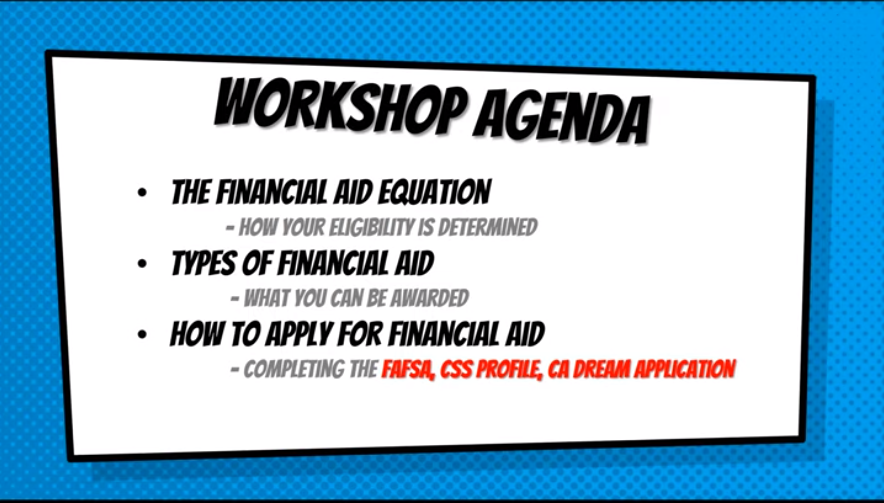Financial Aid Video
