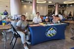 Three ASG officers at table