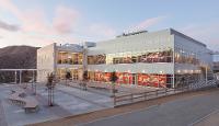 The Takeda Science Center and Upper Plaza at the Canyon Country campus, January 2022.