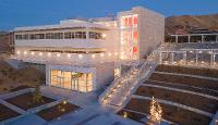 The Takeda Science Center, Lower Plaza, and Amphitheater at the Canyon Country campus, January 2022.