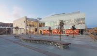 The Takeda Science Center and Upper Plaza at the Canyon Country campus, January 2022.