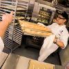 GoPro point of view: Chef Hervé giving bread baking orders!
