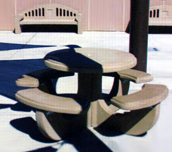 Concrete Picnic Table